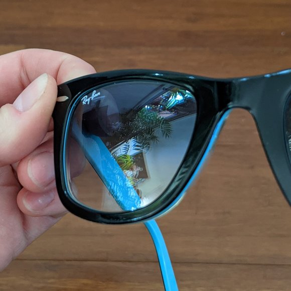 Ray Bans RB2140 Wayfarer 1001/3f - Picture 8 of 10